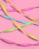Pool Party Streamers - 5 crepe paper rolls