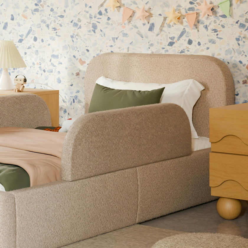 Upholstered Twin/Full Bed Guardrails
