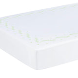 Embroidered Crib Sheet - Meadow