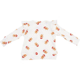 Gingerbread - Ruffle Top