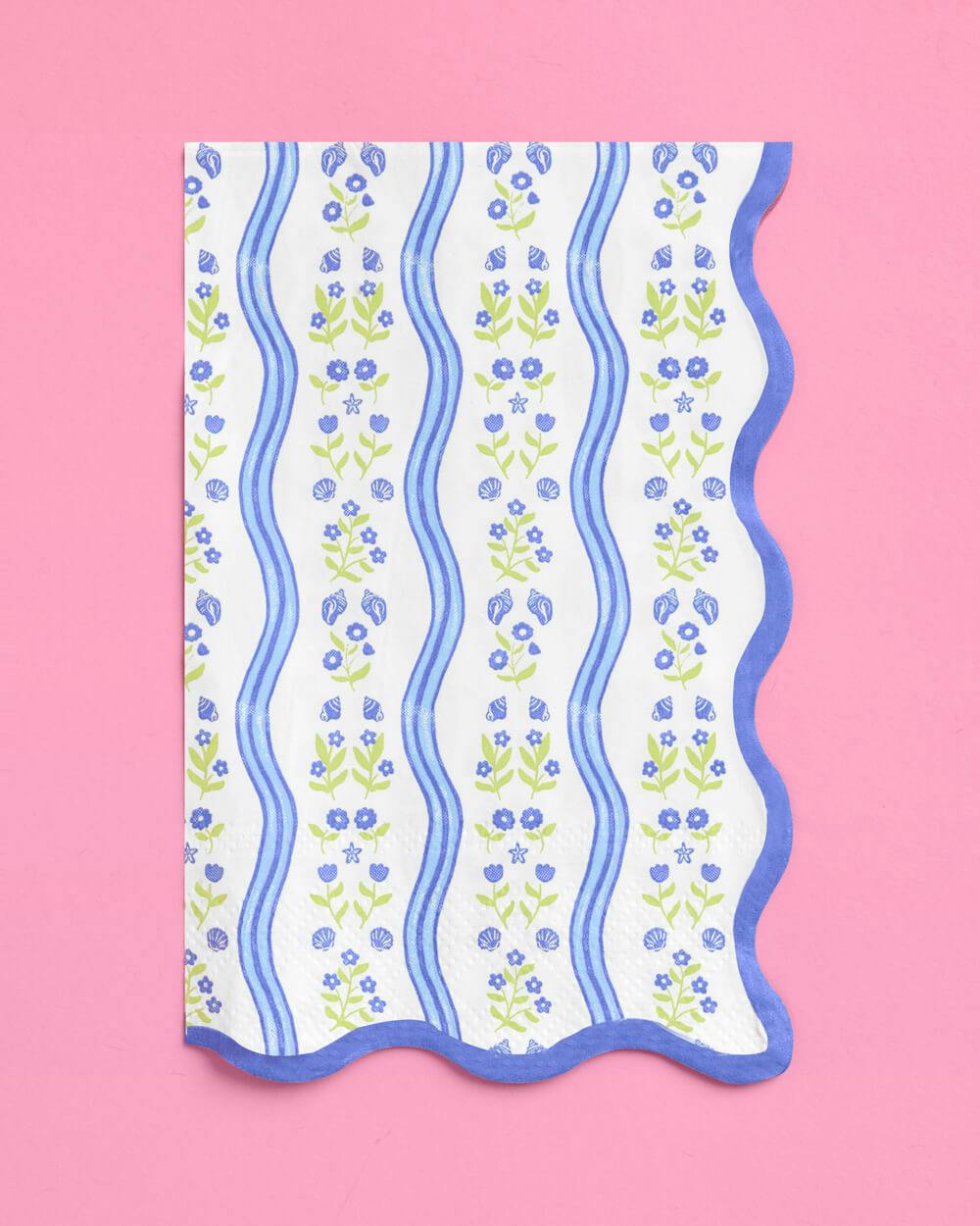 Coastal Napkins - 24 printed napkins