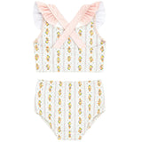 girls luna ruffle two piece swimsuit