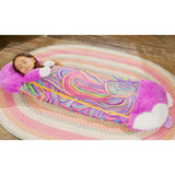 Happy Nappers: S4 Lg - Purple & White Cat