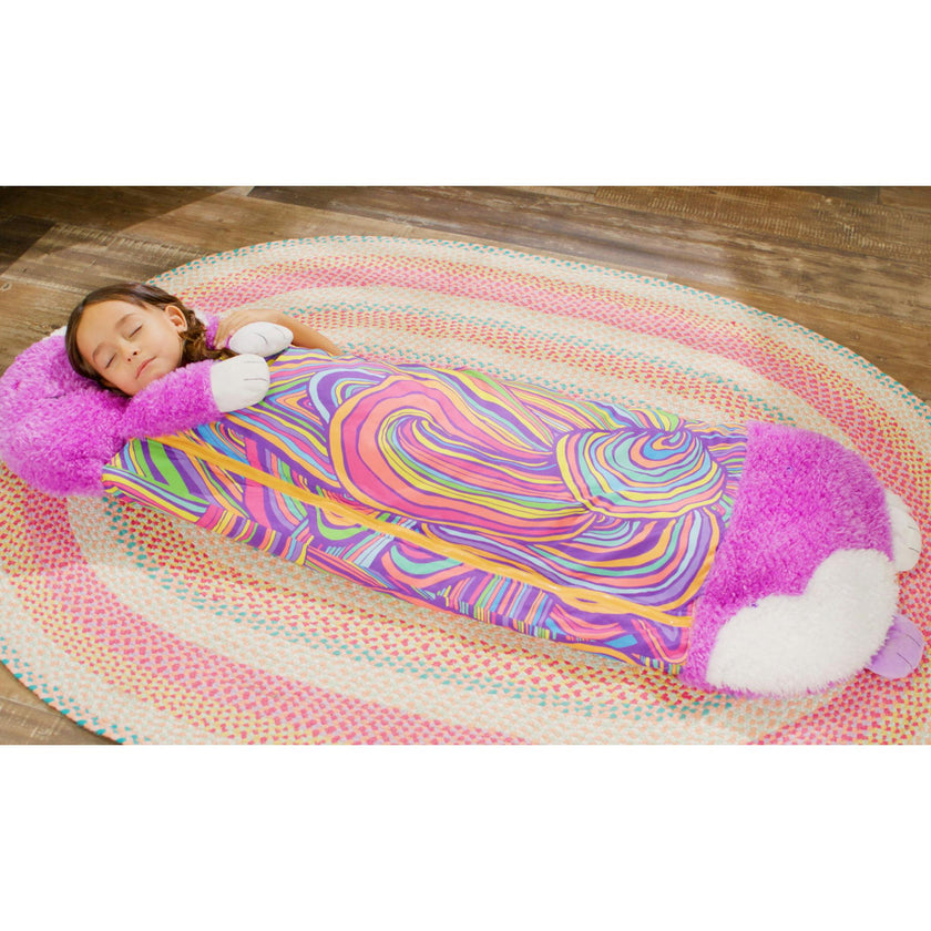 Happy Nappers: S4 Med - Purple & White Cat