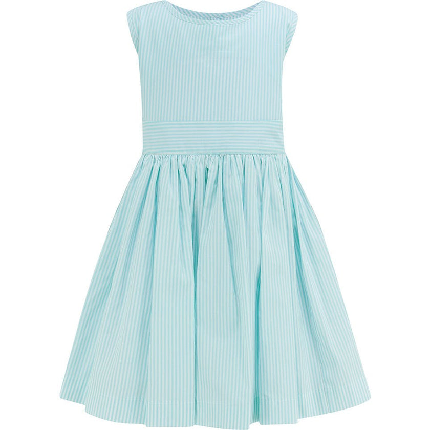 Hampstead Dress - Mint Stripe