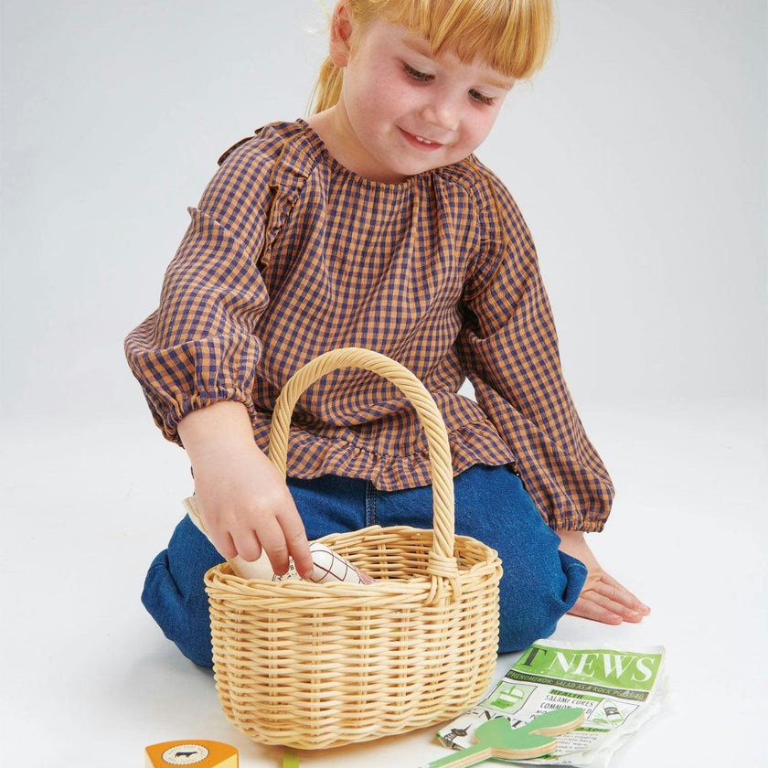 Wicker Shopping Basket