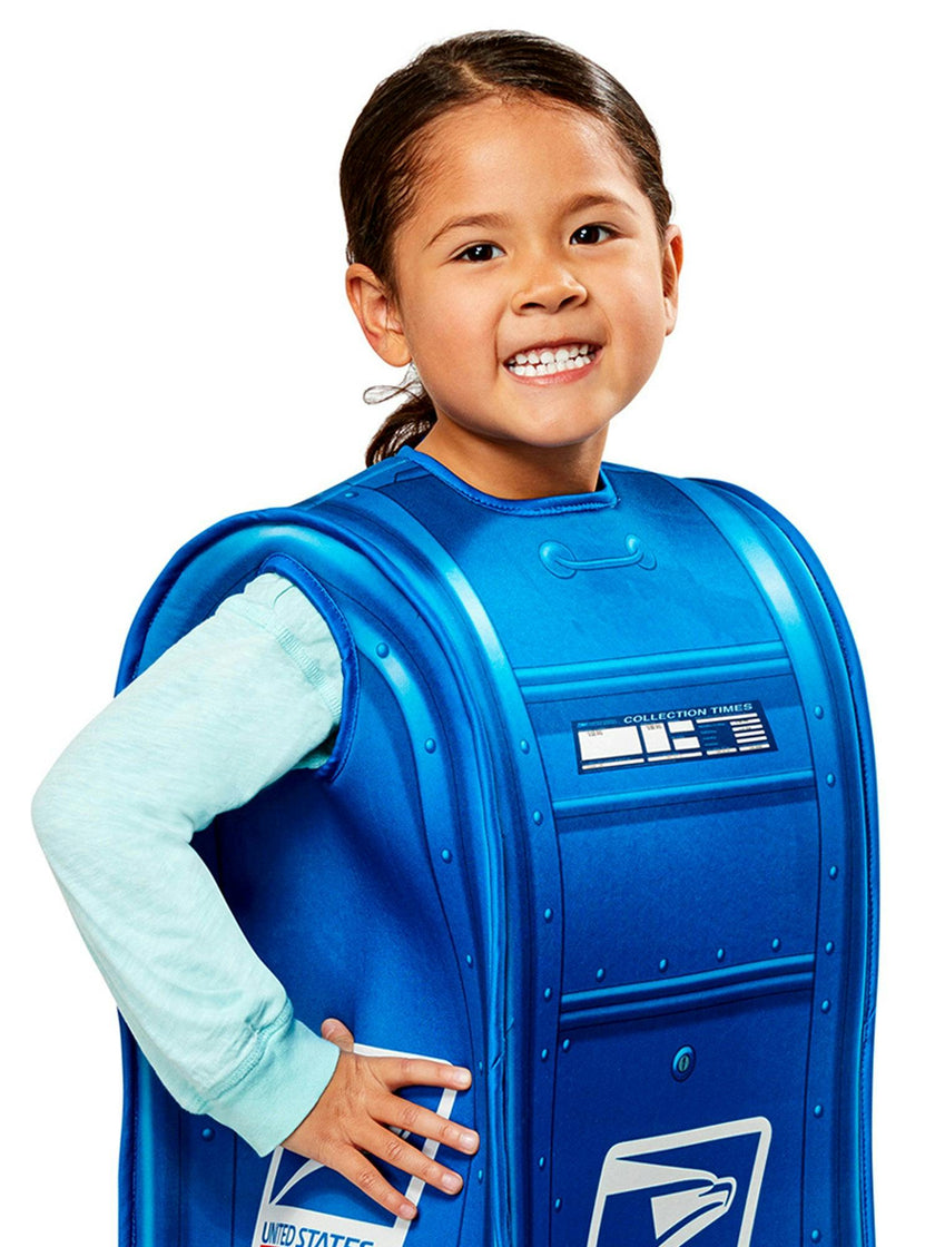 USPS Blue Mailbox Costume for Toddlers
