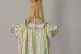 Bingley Suit in Vivian Stripe In Daffodil