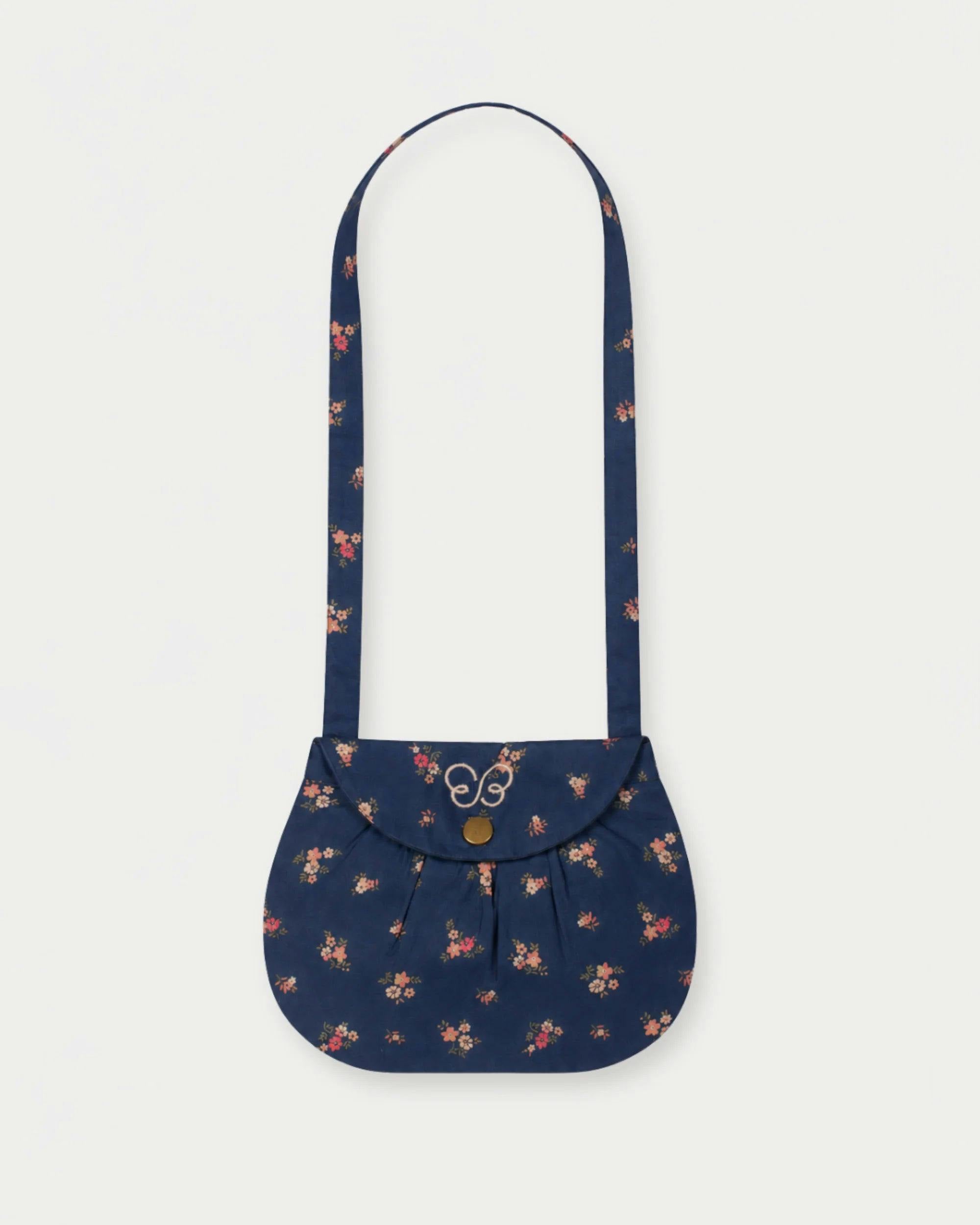 Hudson Purse - Ditsy Bouquet Navy