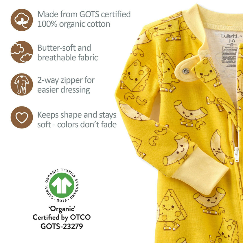 CRUZ Snug Fit Footed Sleeper