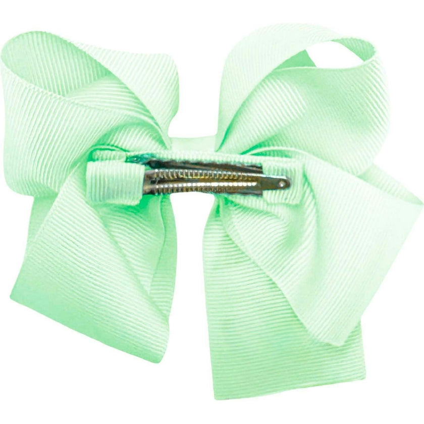 Rainbow Shamrock Hair Bow