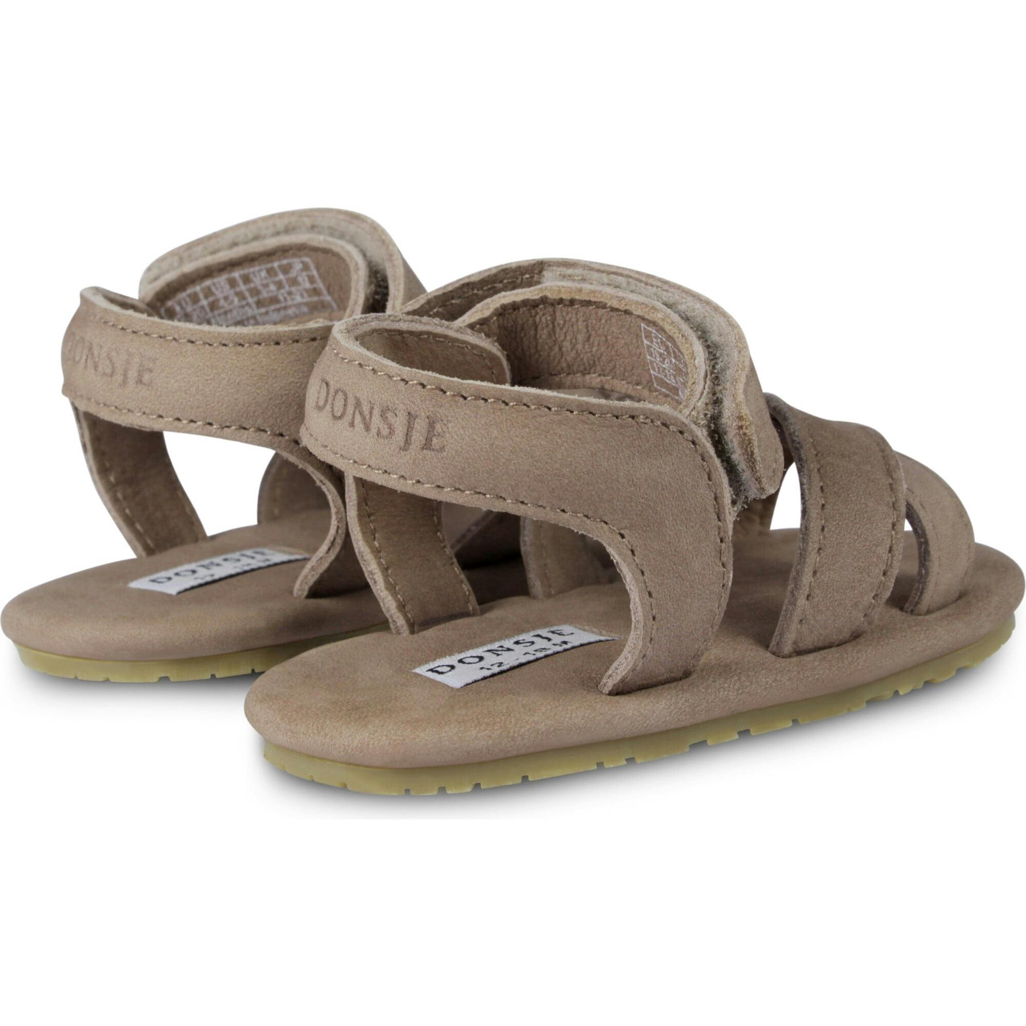 Tobi Nubuck Cross Strap Sandals