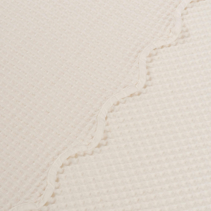 Waffle Knit Coverlet Set