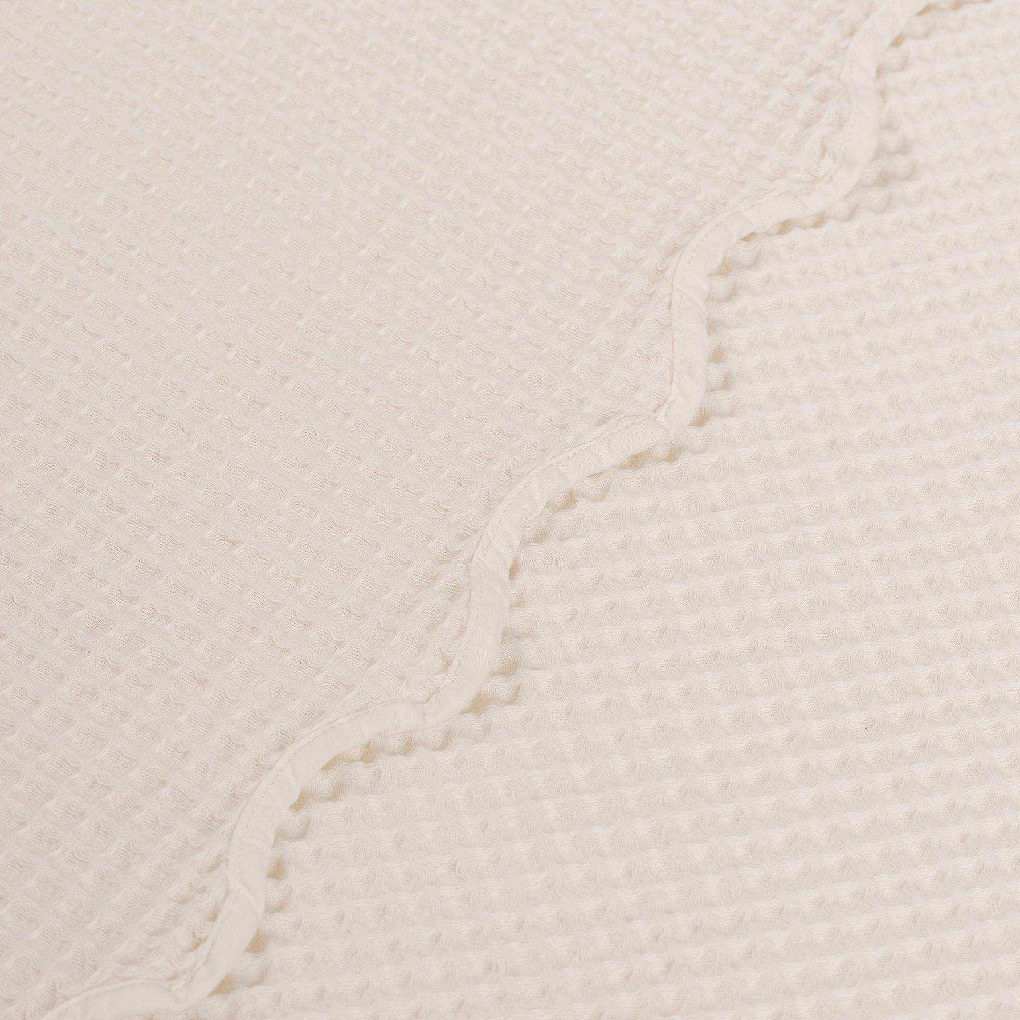 Waffle Knit Coverlet Set