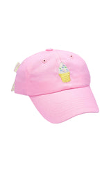 Ice Cream Bow Baseball Hat - Baby/Toddler & Youth
