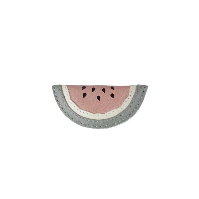 Nanoe Fruit Hairclip | Watermelon | Rose Dawn Classic Leather