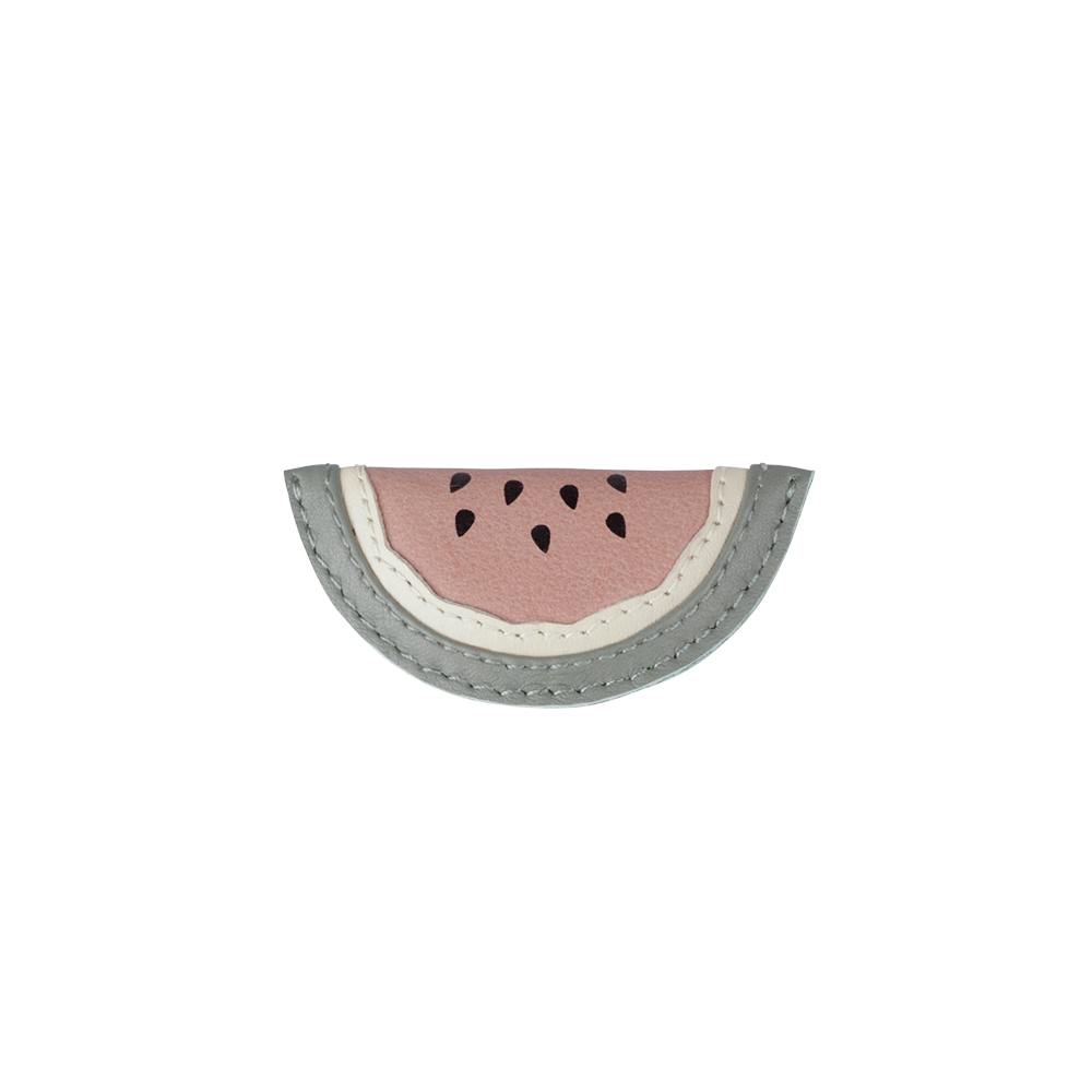 Nanoe Fruit Hairclip | Watermelon | Rose Dawn Classic Leather