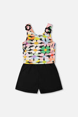 Sleeveless Jersey Jumpsuit
