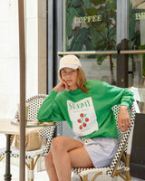 Adult Organic Weekend Sweatshirt in Cucumber