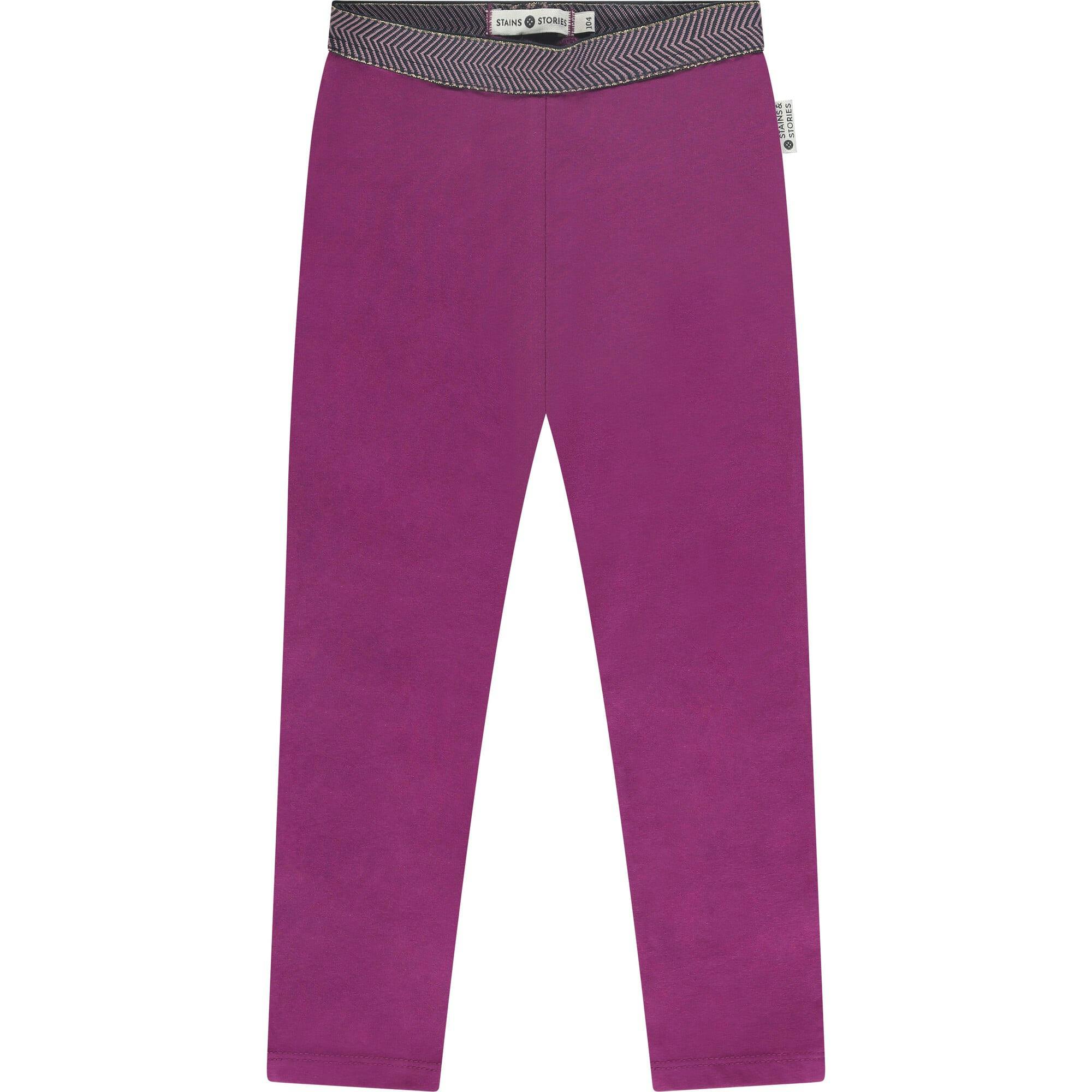 Abstract Pattern Waistband Leggings