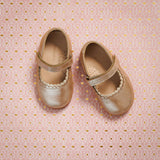 Toddler Aria Ballet Flat | Blush Leather