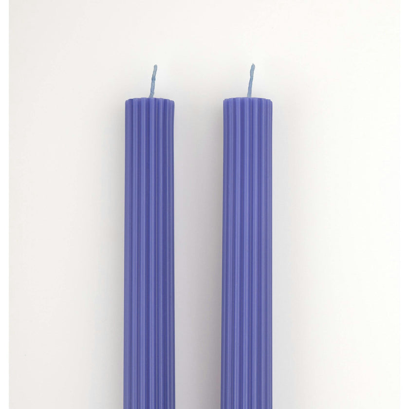 Blue Table Candles