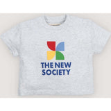 Tns Logo Baby T-Shirt  Light Grey Melange