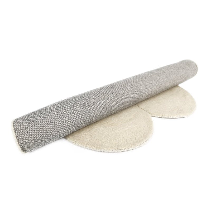 Hand-Tufted Wool Velvet Flower Rug