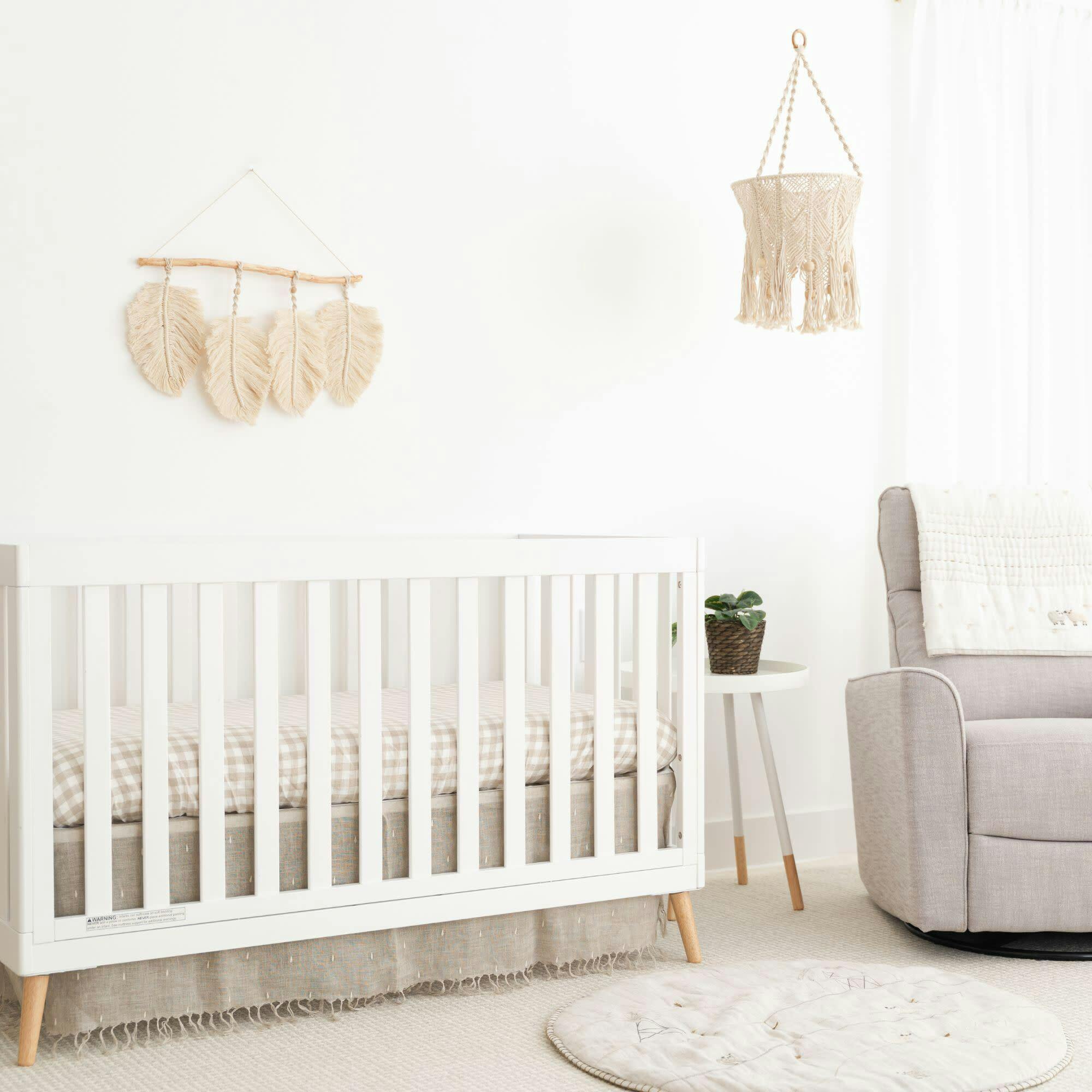 Charlie Farmhouse Macrame Nursery Ceiling Hanging