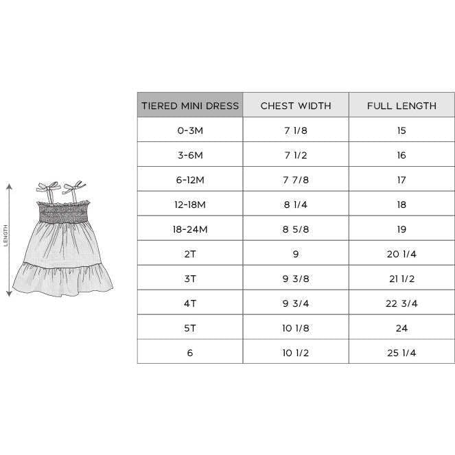 Tiered Mini Dress Set Retro America