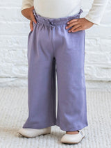 Mari Ruffle Waist Pants - Lavender