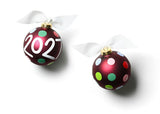 2027 Glass Ornament
