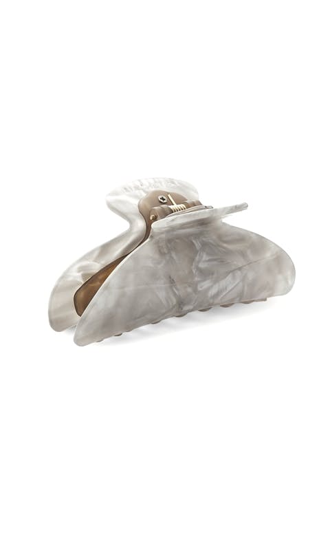 Midi Heirloom Claw in Grey Shell