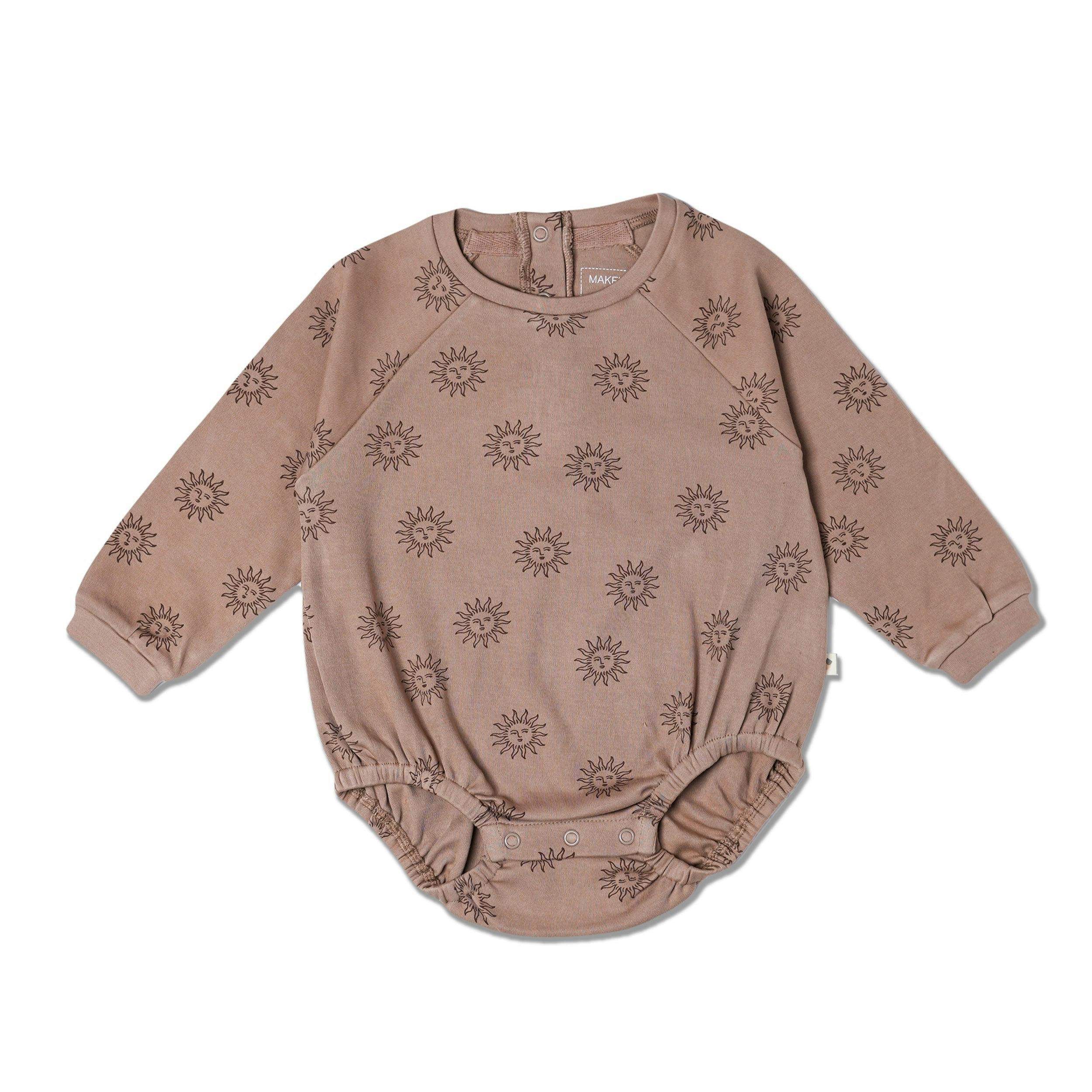 Organic Long Sleeve Bubble Romper