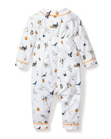 Baby's Twill Cambridge Romper in Trick or Treat