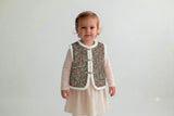 Jaipur Bloom Reversible Printed Sherpa Vest (Print #4)
