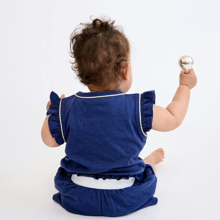 Bea Short Set, Navy