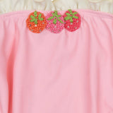 Strawberry Swimsuit in Sorbet Pink