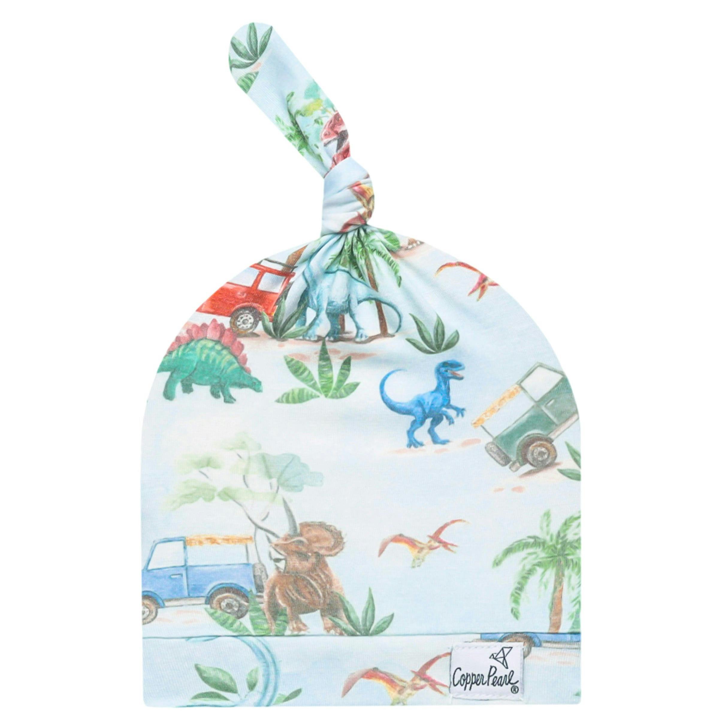 Top Knot Hat - Dino Explorer