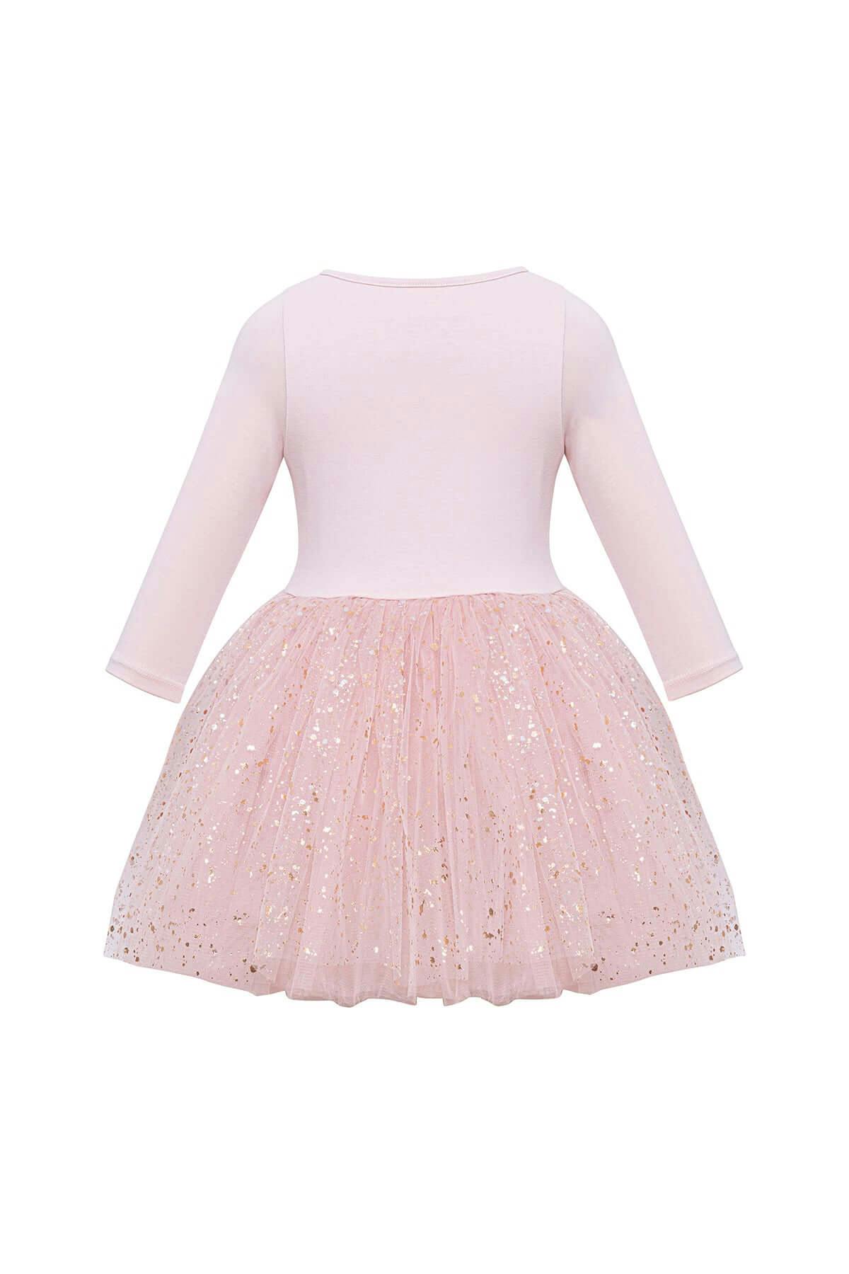 Shiny Pink Dress Set