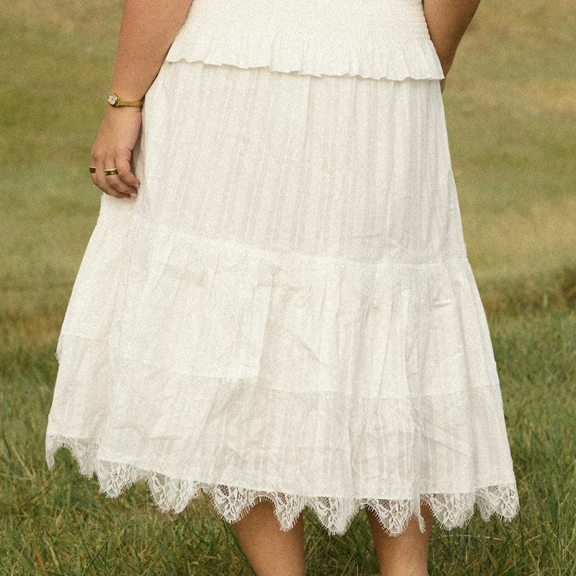 Verona Skirt in Reverie Dobby