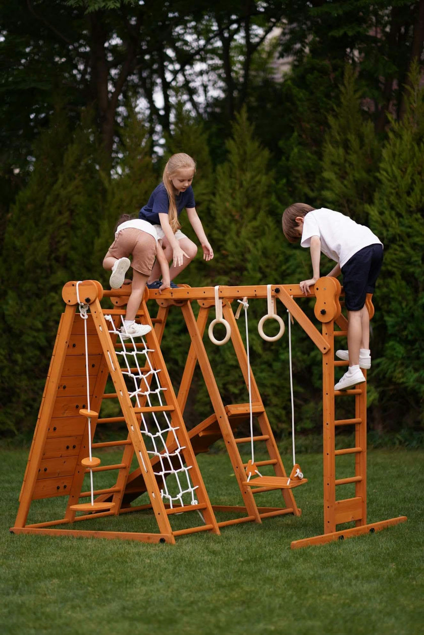 Chestnut | Foldable Jungle Gym