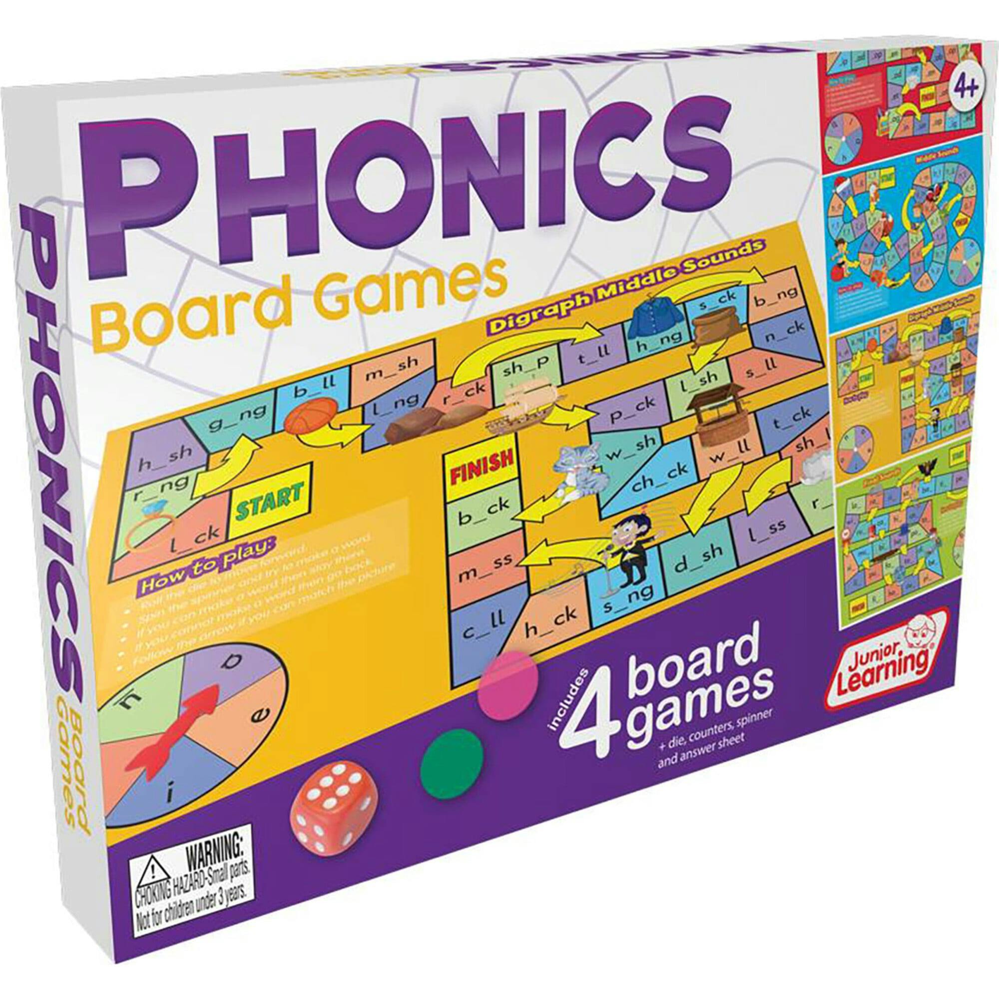 Phonics Board Games Set