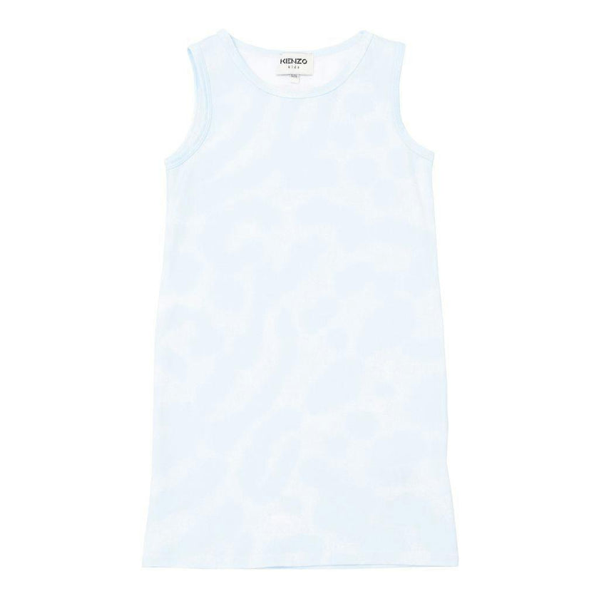 Off White Tiger Print Dress