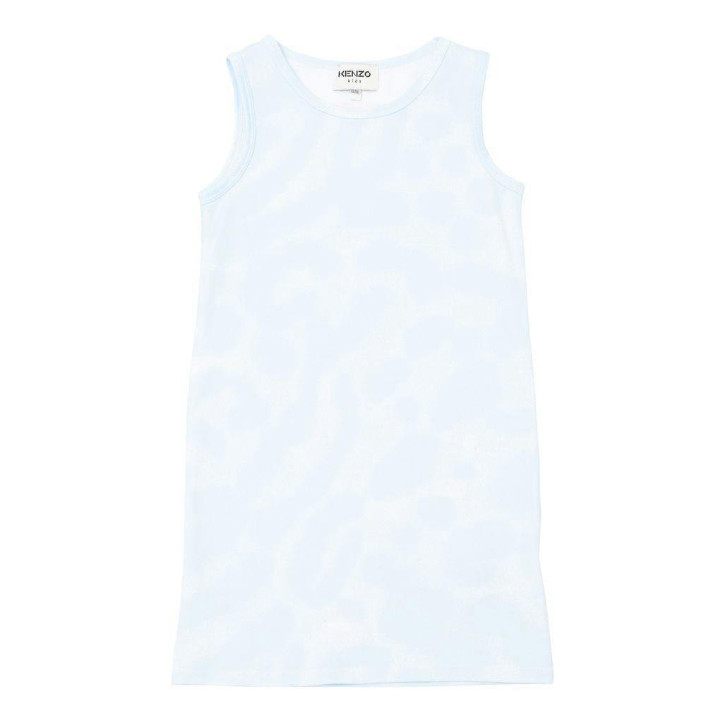 Off White Tiger Print Dress
