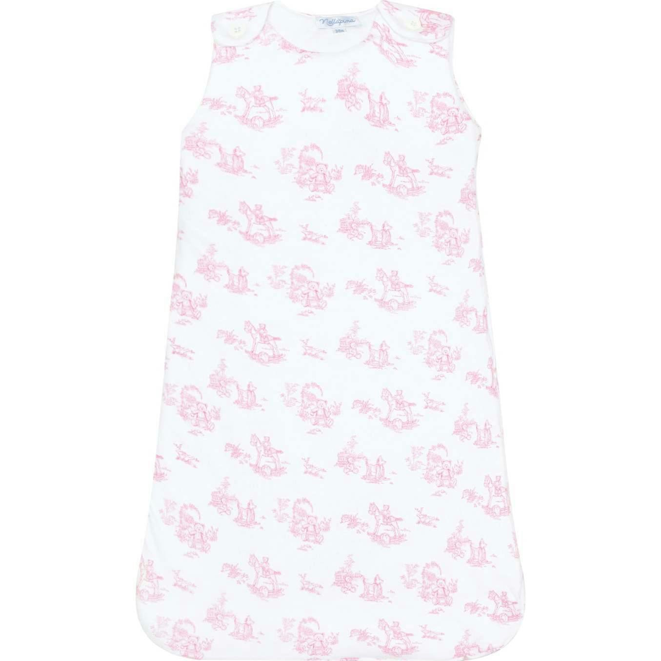 Pink Toile Winter Sack