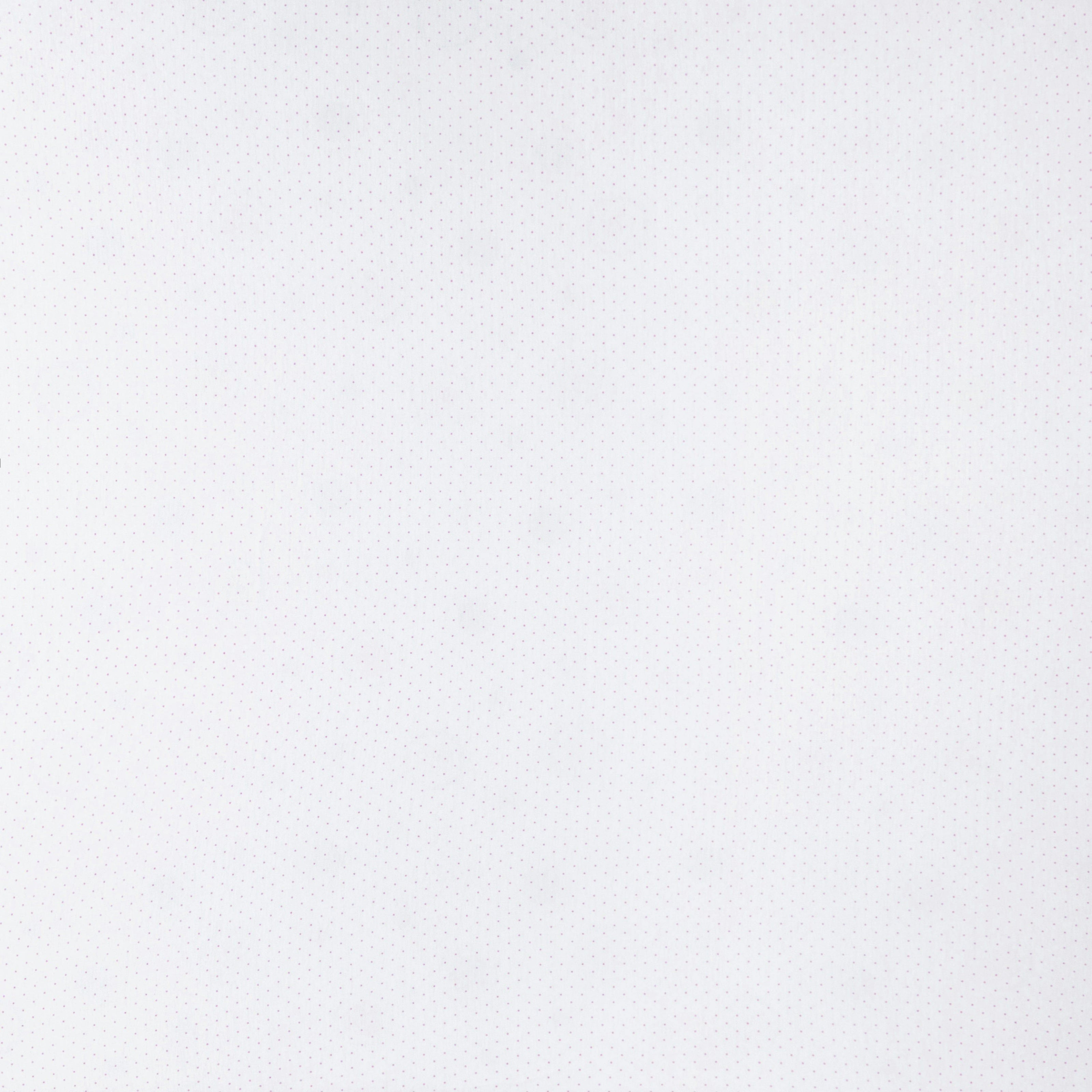 Pima Crib Sheet - Pink Micro Dot