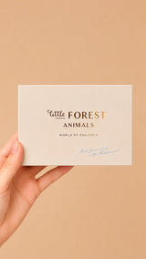 Little Forest Animals – Miniature Porcelain Tea Set