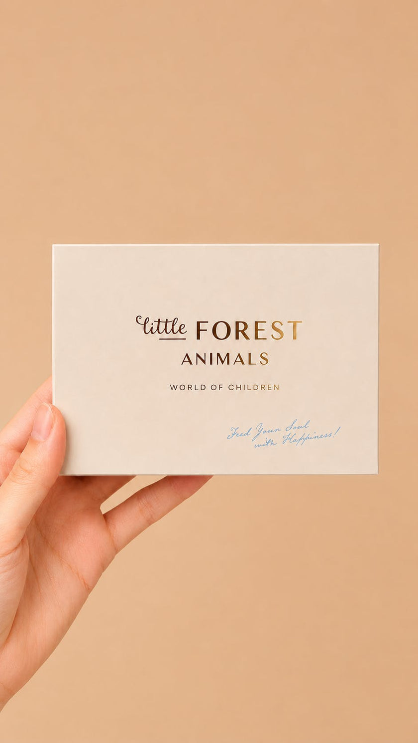 Little Forest Animals – Miniature Porcelain Tea Set