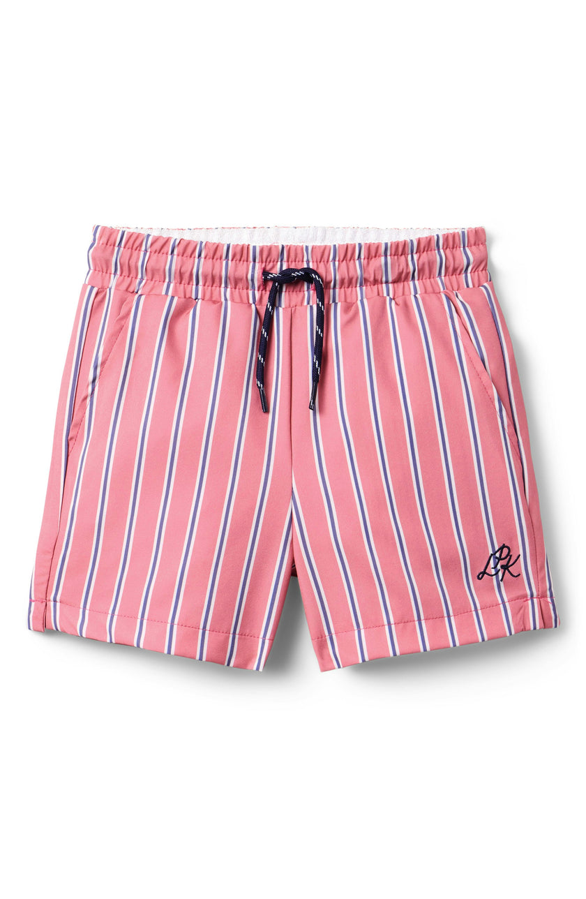 Harrison Sport Short - Red Court Stripe